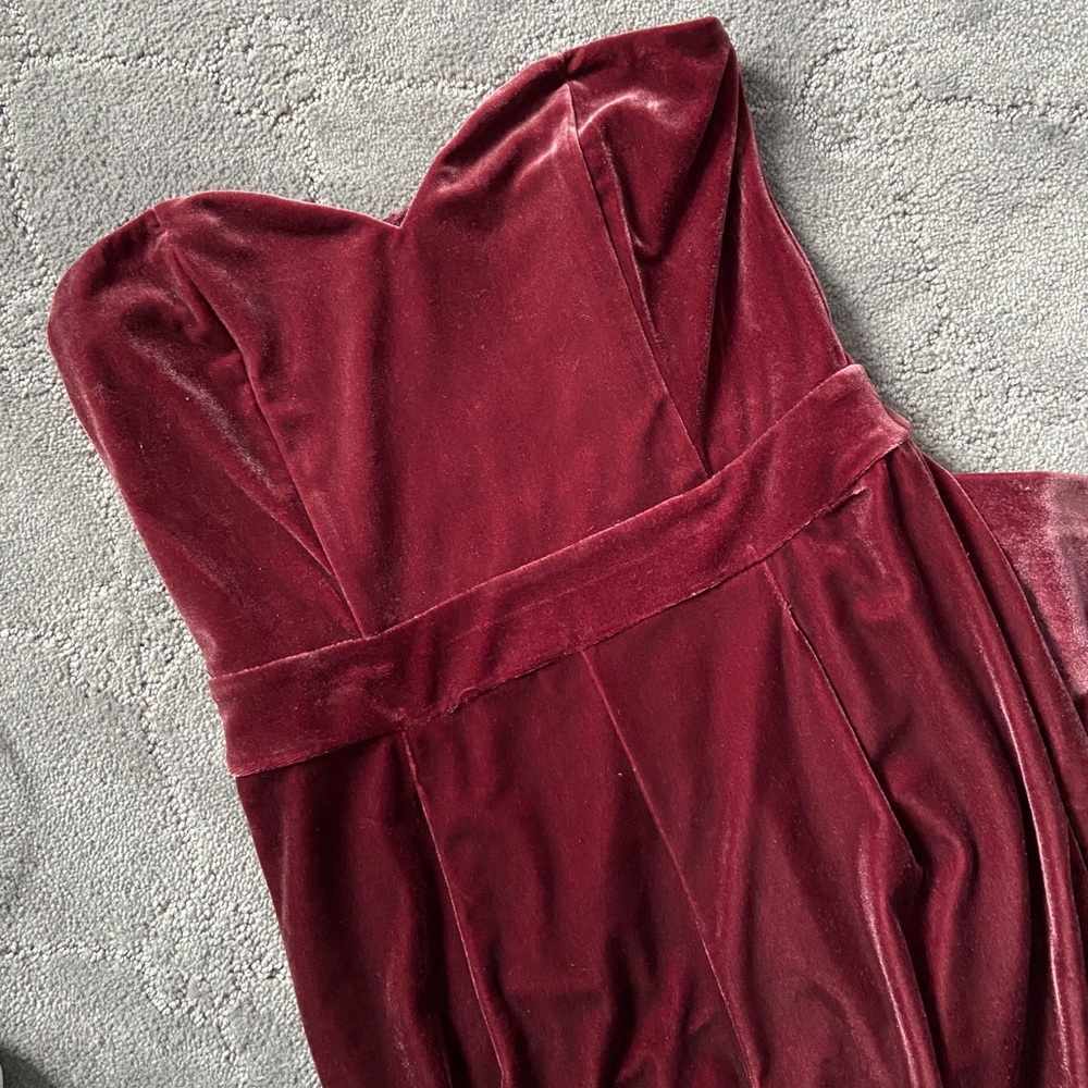 Express Velvet Jumpsuit